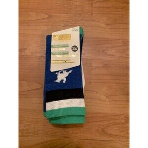 Crew Socks U.S. GRAND Polo Assn. Synergy 3 Pairs Pick Your Size Multi-Color
